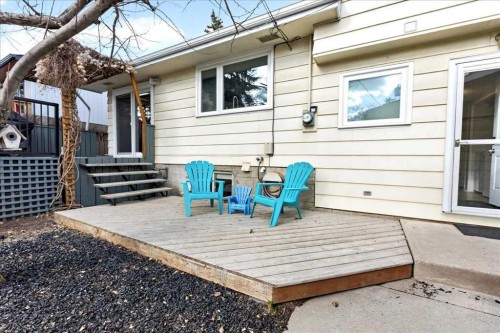 611 Lake Linnet Crescent Se, Calgary, AB - Outdoor With Deck Patio Veranda