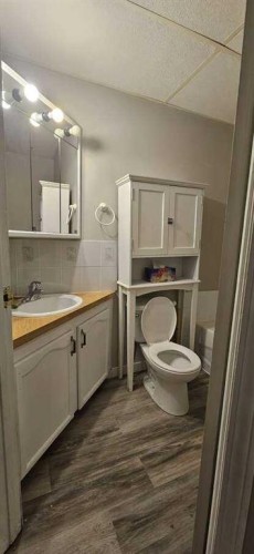 5489 51 Avenue, Lacombe, AB - Indoor Photo Showing Bathroom