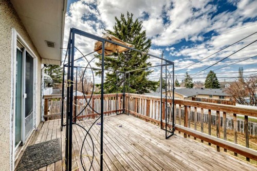 921 Mckinnon Drive Ne, Calgary, AB - Outdoor With Deck Patio Veranda With Exterior