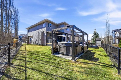 312 Sunset View, Cochrane, AB - Outdoor With Deck Patio Veranda