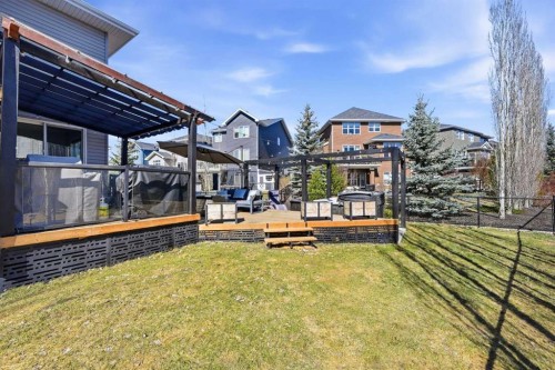312 Sunset View, Cochrane, AB - Outdoor With Deck Patio Veranda