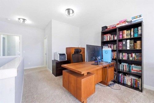 312 Sunset View, Cochrane, AB - Indoor Photo Showing Office