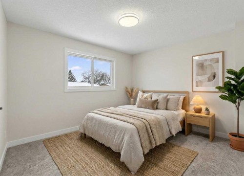 5625 Templehill Road Ne, Calgary, AB - Indoor Photo Showing Bedroom
