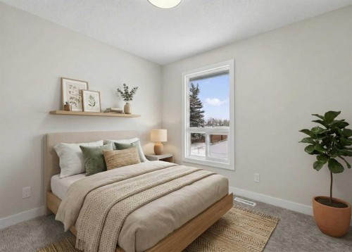 5625 Templehill Road Ne, Calgary, AB - Indoor Photo Showing Bedroom