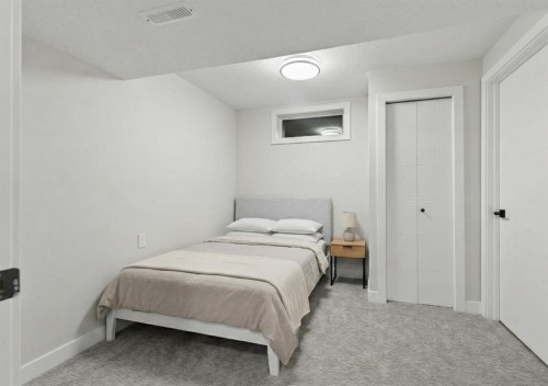 5625 Templehill Road Ne, Calgary, AB - Indoor Photo Showing Bedroom