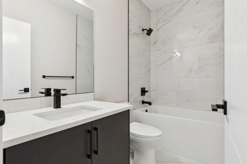 96 Cranbrook Way Se, Calgary, AB - Indoor Photo Showing Bathroom