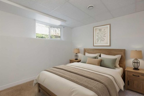227 Cantrell Place Sw, Calgary, AB - Indoor Photo Showing Bedroom