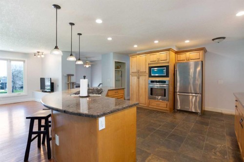 227 Cantrell Place Sw, Calgary, AB - Indoor Photo Showing Kitchen With Upgraded Kitchen