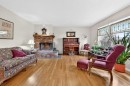 1415 108 Avenue Sw, Calgary, AB  - Indoor Photo Showing Living Room With Fireplace 