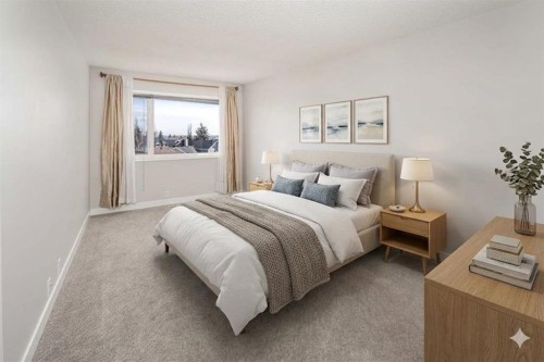 10 Somerset Court Sw, Calgary, AB - Indoor Photo Showing Bedroom