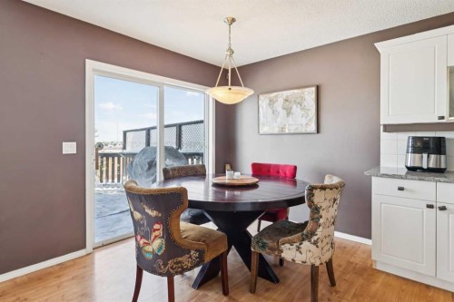 18 Bridlewood Way Sw, Calgary, AB - Indoor Photo Showing Dining Room