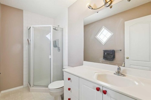 18 Bridlewood Way Sw, Calgary, AB - Indoor Photo Showing Bathroom