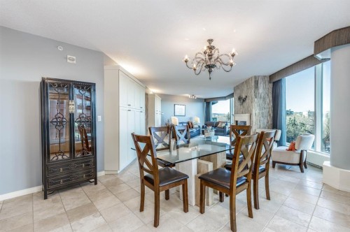 404-837 2 Avenue Sw, Calgary, AB - Indoor Photo Showing Dining Room