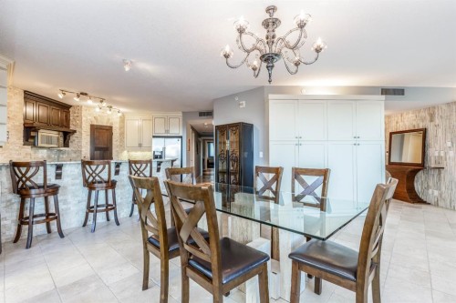 404-837 2 Avenue Sw, Calgary, AB - Indoor Photo Showing Dining Room