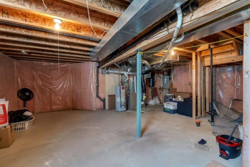 149 Saddlecrest Green Ne, Calgary, AB - Indoor Photo Showing Basement