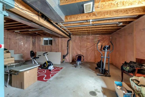 149 Saddlecrest Green Ne, Calgary, AB - Indoor Photo Showing Basement
