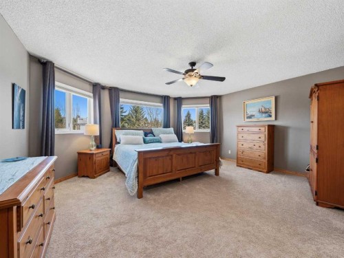 208 Shawnee Gardens Sw, Calgary, AB - Indoor Photo Showing Bedroom