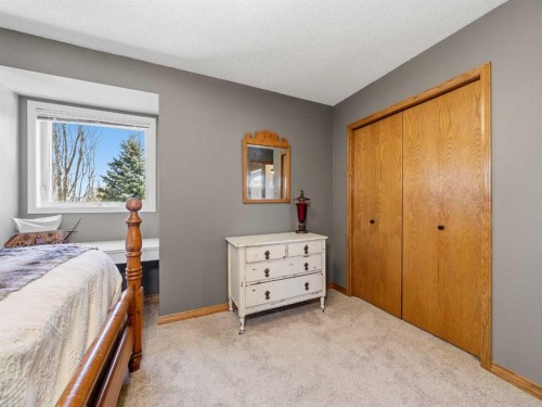 208 Shawnee Gardens Sw, Calgary, AB - Indoor Photo Showing Bedroom