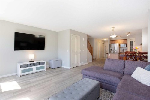 30 Cranwell Common Se, Calgary, AB - Indoor Photo Showing Living Room