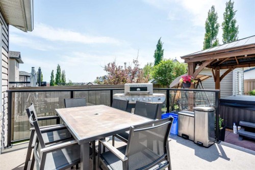 403 Morningside Way Sw, Airdrie, AB - Outdoor With Deck Patio Veranda With Exterior