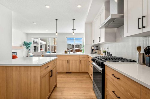 20 Walgrove Heights Se, Calgary, AB - Indoor Photo Showing Kitchen With Upgraded Kitchen