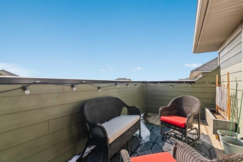 463 Cranbrook Square Se, Calgary, AB - Outdoor With Deck Patio Veranda With Exterior