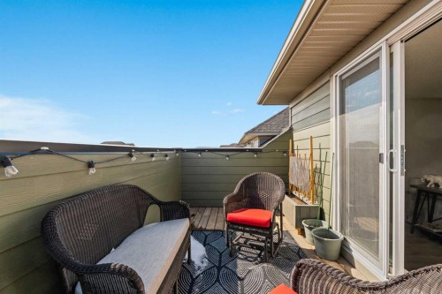 463 Cranbrook Square Se, Calgary, AB - Outdoor With Deck Patio Veranda With Exterior