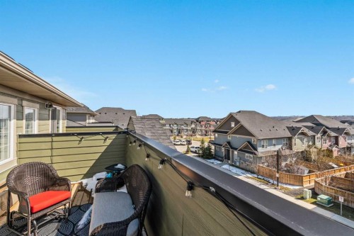 463 Cranbrook Square Se, Calgary, AB - Outdoor With Deck Patio Veranda