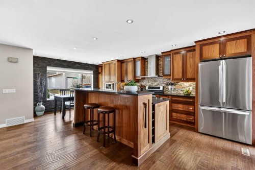 263 Shawmeadows Road Sw, Calgary, AB - Indoor Photo Showing Kitchen With Stainless Steel Kitchen