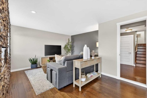 263 Shawmeadows Road Sw, Calgary, AB - Indoor With Fireplace