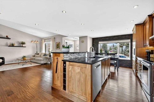 263 Shawmeadows Road Sw, Calgary, AB - Indoor Photo Showing Kitchen With Stainless Steel Kitchen With Upgraded Kitchen