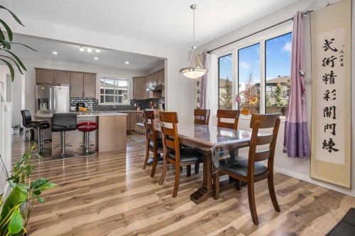 295 Carrington Circle Nw, Calgary, AB - Indoor Photo Showing Dining Room