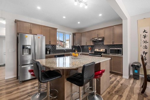 295 Carrington Circle Nw, Calgary, AB - Indoor Photo Showing Kitchen