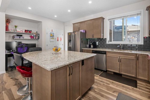 295 Carrington Circle Nw, Calgary, AB - Indoor Photo Showing Kitchen