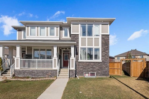 295 Carrington Circle Nw, Calgary, AB - Outdoor With Facade