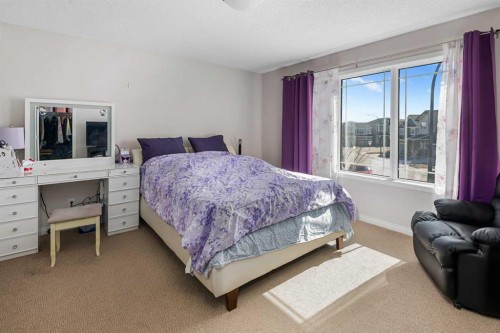 295 Carrington Circle Nw, Calgary, AB - Indoor Photo Showing Bedroom