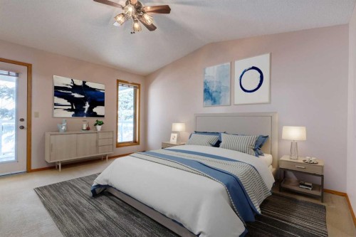 420 Hawkview Manor Circle Nw, Calgary, AB - Indoor Photo Showing Bedroom