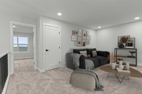 463 Kinniburgh Loop, Chestermere, AB - Indoor Photo Showing Living Room