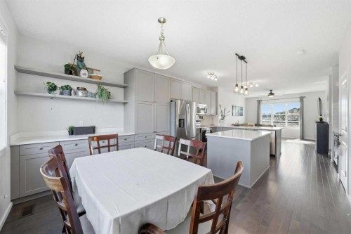 183 Savanna Parade Ne, Calgary, AB - Indoor Photo Showing Dining Room