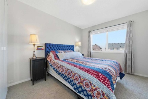 183 Savanna Parade Ne, Calgary, AB - Indoor Photo Showing Bedroom