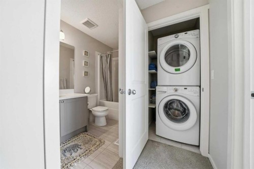 183 Savanna Parade Ne, Calgary, AB - Indoor Photo Showing Laundry Room