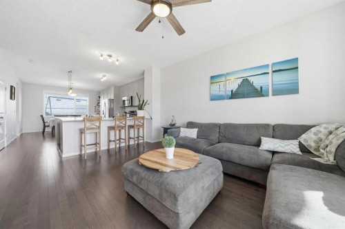 183 Savanna Parade Ne, Calgary, AB - Indoor Photo Showing Living Room