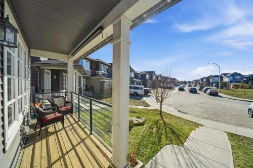 183 Savanna Parade Ne, Calgary, AB - Outdoor With Deck Patio Veranda