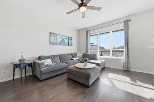 183 Savanna Parade Ne, Calgary, AB - Indoor Photo Showing Living Room