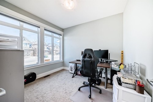 88 Masters Way Se, Calgary, AB - Indoor Photo Showing Office