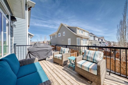 88 Masters Way Se, Calgary, AB - Outdoor With Deck Patio Veranda With Exterior