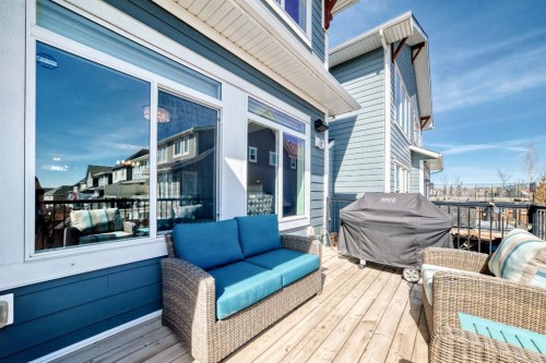 88 Masters Way Se, Calgary, AB - Outdoor With Deck Patio Veranda