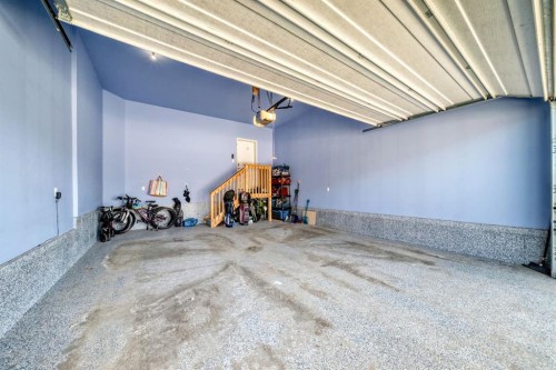 88 Masters Way Se, Calgary, AB - Indoor Photo Showing Garage