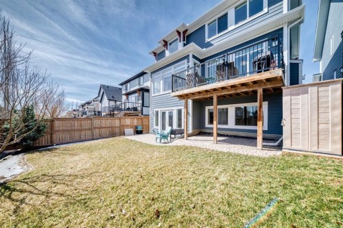 88 Masters Way Se, Calgary, AB - Outdoor With Deck Patio Veranda