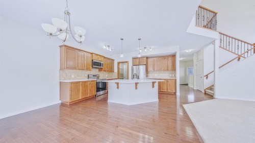 393 Windermere Drive, Chestermere, AB - Indoor Photo Showing Kitchen